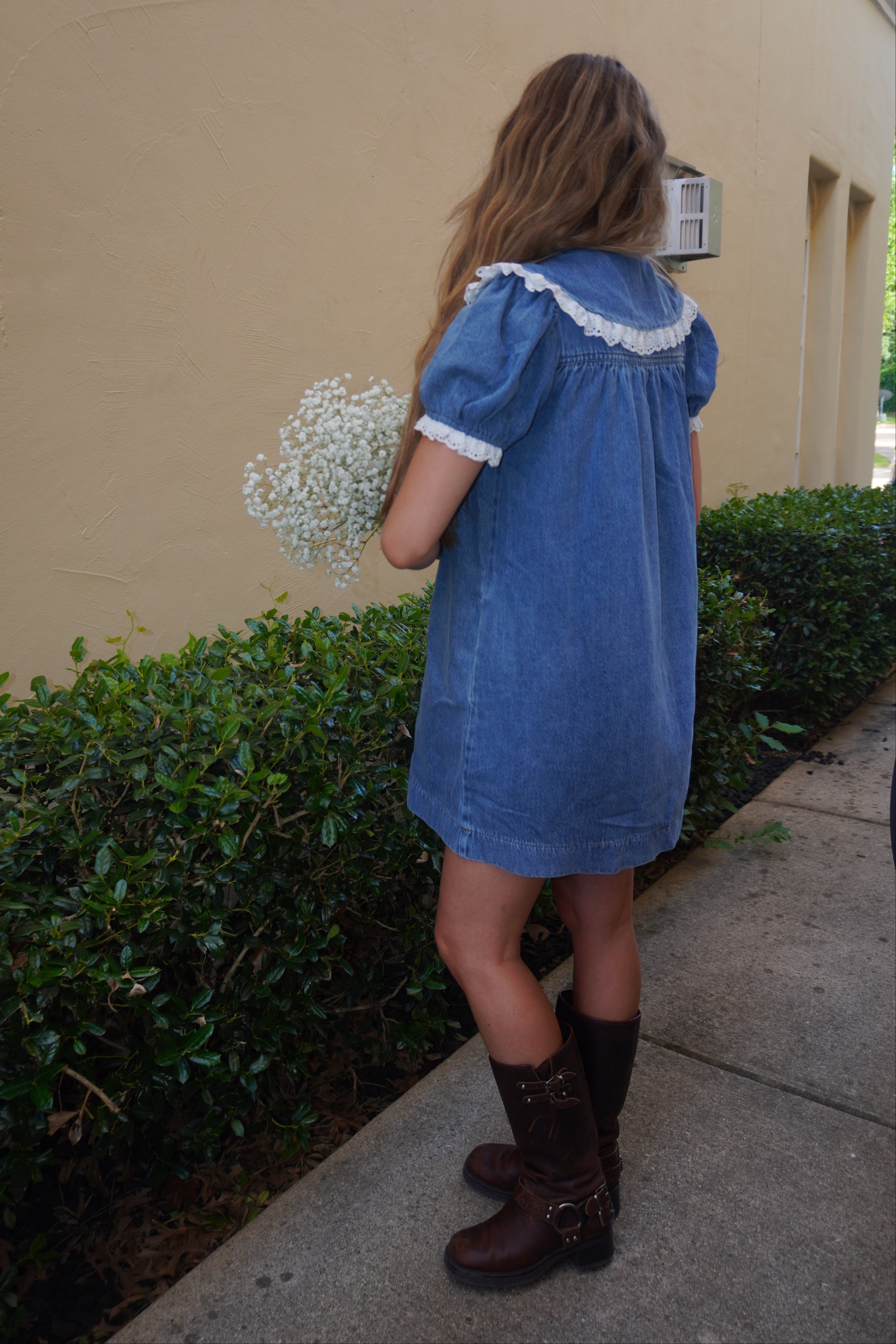 The Daisy Chain Denim Mini